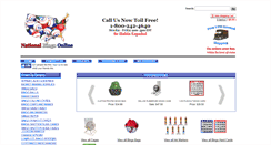 Desktop Screenshot of nationalbingoonline.com